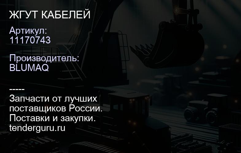 11170743 ЖГУТ КАБЕЛЕЙ | купить запчасти