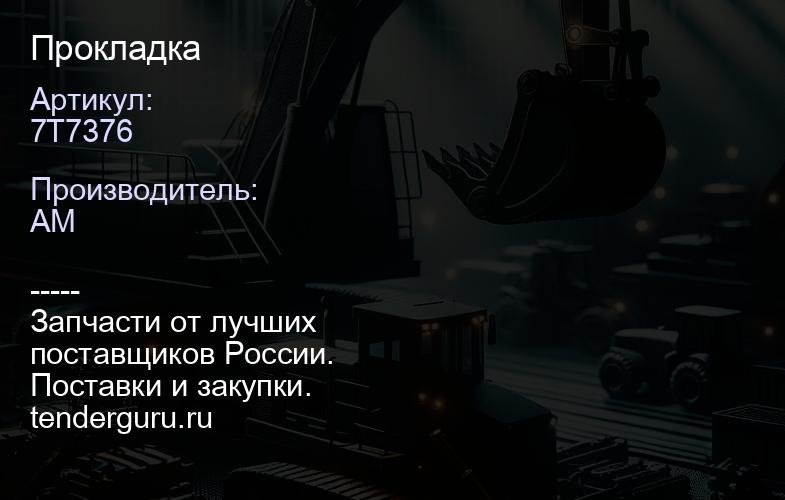 7T7376 Прокладка | купить запчасти