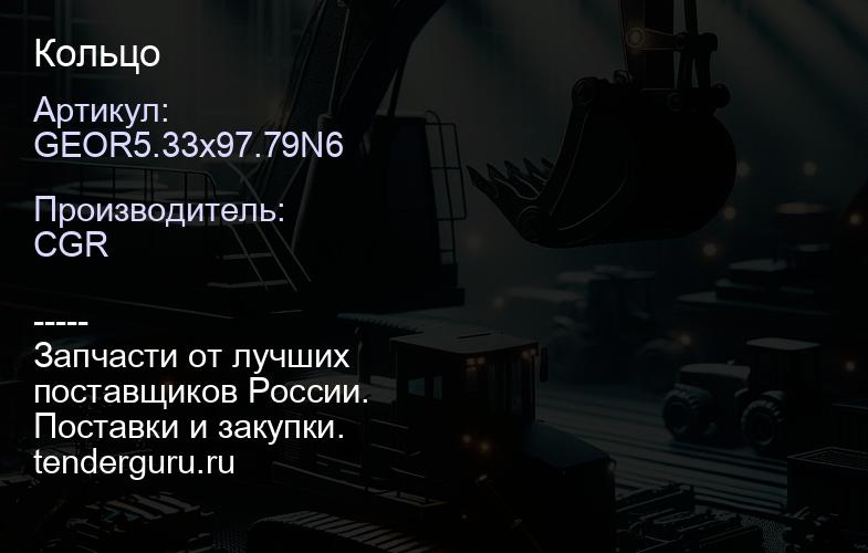 GEOR5.33x97.79N6 Кольцо | купить запчасти